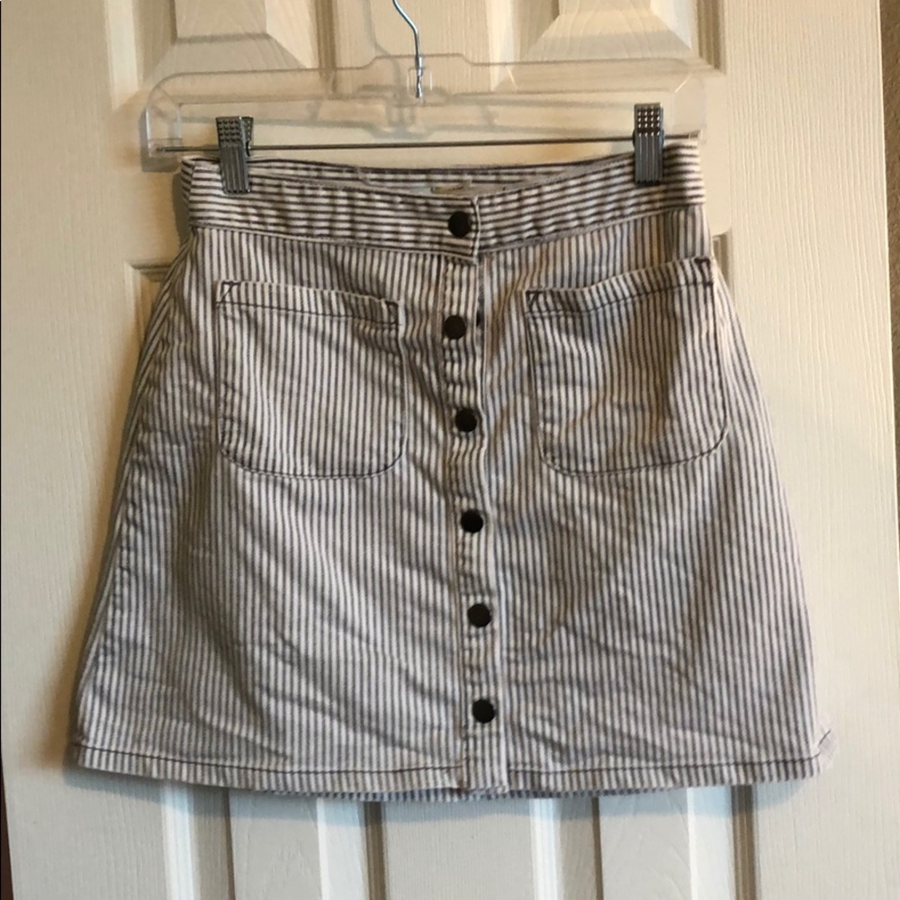Urban Outfitters striped skirt
